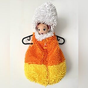 Plush Baby Candy Corn Costume - Orange, Yellow, White